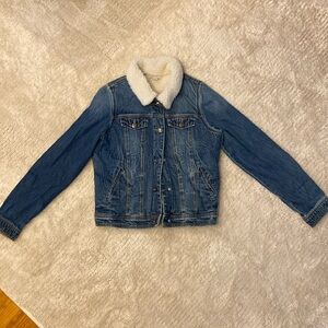 Cat & Jack Sherpa Jean Jacket